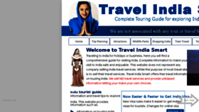 What Travelindiasmart.com website looked like in 2017 (6 years ago)