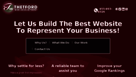 What Thetfordwd.com website looked like in 2017 (6 years ago)