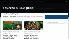 What Trucchia360gradi.net website looked like in 2017 (6 years ago)
