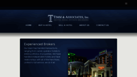 What Timmhotelbroker.com website looked like in 2017 (6 years ago)