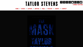 What Taylorstevensbooks.com website looked like in 2017 (6 years ago)