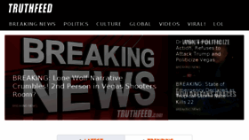 What Truthfeednews.com website looked like in 2017 (6 years ago)