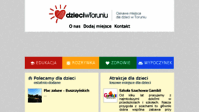 What Torundladzieci.pl website looked like in 2017 (6 years ago)