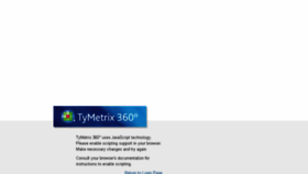 What Tymetrix360.com website looked like in 2017 (6 years ago)