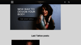 What Tattoo-journal.com website looked like in 2017 (7 years ago)