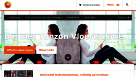 What Tonzon.nl website looked like in 2017 (6 years ago)
