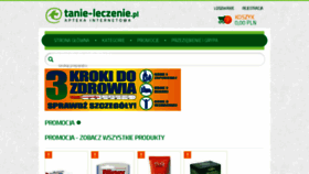 What Tanie-leczenie.pl website looked like in 2017 (6 years ago)