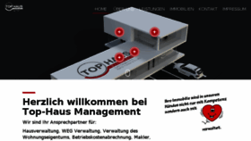 What Top-haus-management.com website looked like in 2017 (6 years ago)
