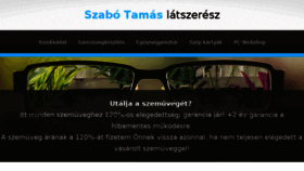 What Tomoptika.hu website looked like in 2017 (6 years ago)