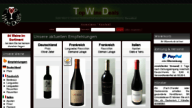 What Topwinedeals.de website looked like in 2017 (6 years ago)