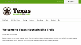 What Texasmountainbiketrails.com website looked like in 2017 (6 years ago)