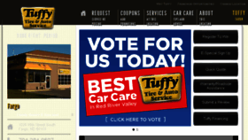 What Tuffyfargo.com website looked like in 2017 (6 years ago)