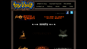 What Toyvault.com website looked like in 2017 (6 years ago)