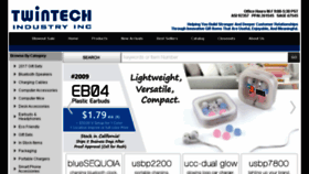 What Twintechpromo.com website looked like in 2017 (6 years ago)