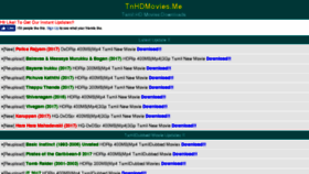 What Tnhdmovies.me website looked like in 2017 (6 years ago)