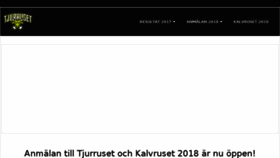 What Tjurruset.se website looked like in 2017 (6 years ago)