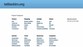 What Tatliaskim.org website looked like in 2017 (6 years ago)