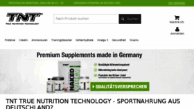 What Tnt-supplements.de website looked like in 2017 (6 years ago)