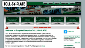 What Tollbyplate.com website looked like in 2017 (6 years ago)