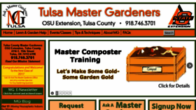 What Tulsamastergardeners.org website looked like in 2017 (6 years ago)