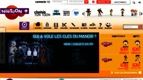 What Teletoonplus.fr website looked like in 2017 (6 years ago)