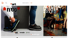 What The-art-company.com website looked like in 2017 (6 years ago)