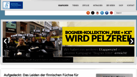 What Tierschutzbuero.de website looked like in 2017 (6 years ago)