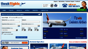 What Theukflights.com website looked like in 2017 (6 years ago)