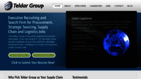 What Teldargroup.com website looked like in 2017 (6 years ago)