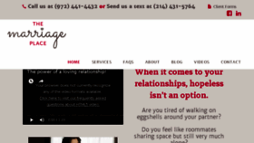 What Themarriageplace.com website looked like in 2017 (6 years ago)