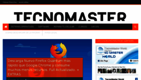 What Tecnomasterworld.com website looked like in 2017 (6 years ago)