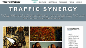 What Trafficsynergy.co.za website looked like in 2017 (6 years ago)
