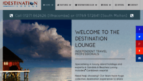 What Thedestinationlounge.co.uk website looked like in 2017 (6 years ago)