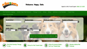 What Tripswithpets.com website looked like in 2017 (6 years ago)