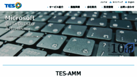 What Tes-amm-jp.com website looked like in 2017 (6 years ago)
