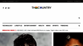 What Thecountry.in website looked like in 2017 (6 years ago)
