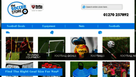 What Thesoccerstore.co.uk website looked like in 2017 (6 years ago)