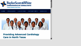 What Thecardiovascularconsultants.com website looked like in 2017 (6 years ago)