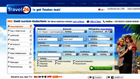 What Travel24.de website looked like in 2017 (6 years ago)