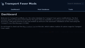 What Transportfevermods.com website looked like in 2017 (6 years ago)