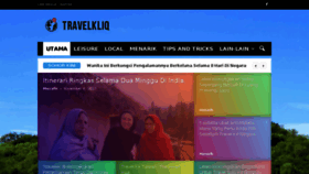 What Travelkliq.com website looked like in 2017 (6 years ago)