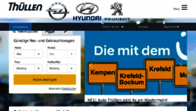 What Thuellen.de website looked like in 2017 (6 years ago)