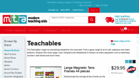 What Teachables.com website looked like in 2017 (6 years ago)