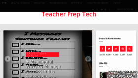 What Teacherpreptech.com website looked like in 2017 (6 years ago)