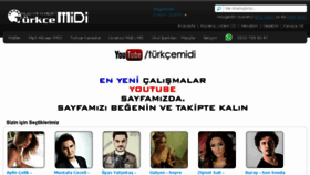 What Turkcemidi.com website looked like in 2017 (6 years ago)