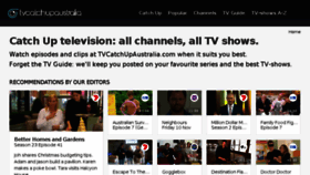What Tvcatchupaustralia.com website looked like in 2017 (6 years ago)