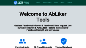 What Tools.abliker.com website looked like in 2017 (6 years ago)