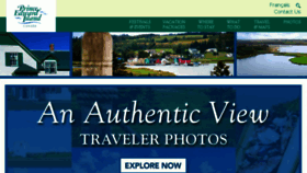 What Tourismpei.com website looked like in 2017 (6 years ago)