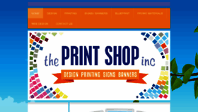 What Theprintshoppcb.com website looked like in 2017 (6 years ago)