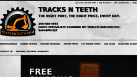 What Tracksnteeth.com website looked like in 2017 (6 years ago)